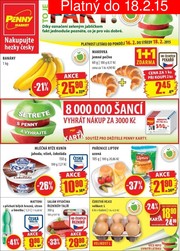 akční leták Penny Market 16.2.2015-18.2.2015