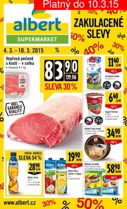 akční leták Albert 4.3.2015-10.3.2015