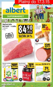 akční leták Albert 11.3.2015-17.3.2015