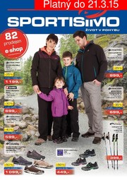 akční leták Sportisimo 12.3.2015-21.3.2015