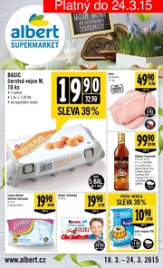 akční leták Albert 18.3.2015-24.3.2015