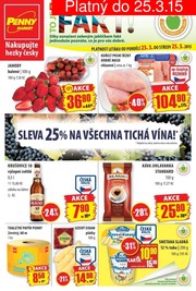 akční leták Penny Market 23.3.2015-25.3.2015