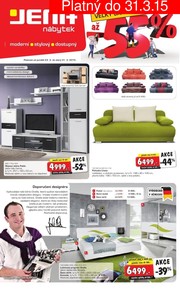 akční leták Jena nábytek 23.3.2015-31.3.2015