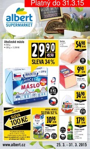 akční leták Albert 25.3.2015-31.3.2015