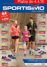 akční leták Sportisimo 26.3.2015-4.4.2015