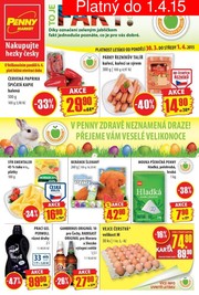 akční leták Penny Market 30.3.2015-1.4.2015