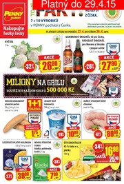 akční leták Penny Market 27.4.2015-29.4.2015