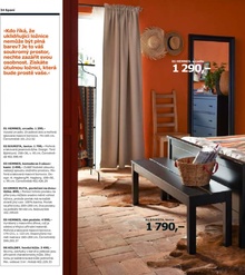 akční leták IKEA 21.8.2014-31.7.2015