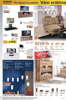 akční leták Sconto nábytek 22.4.2015-12.5.2015