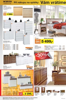 akční leták Sconto nábytek 22.4.2015-12.5.2015