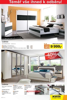 akční leták Sconto nábytek 22.4.2015-12.5.2015