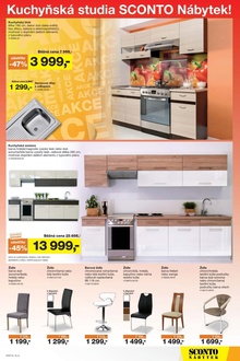akční leták Sconto nábytek 22.4.2015-12.5.2015