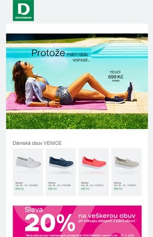 akční leták DEICHMANN 24.4.2015-10.5.2015