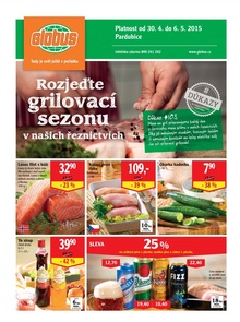 akční leták Globus 30.4.2015-6.5.2015
