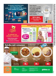 akční leták Globus 30.4.2015-6.5.2015