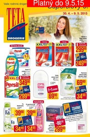 akční leták Teta drogerie 30.4.2015-9.5.2015