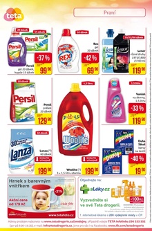 akční leták Teta drogerie 30.4.2015-9.5.2015