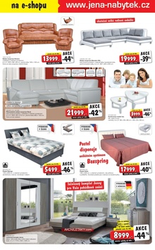 akční leták Jena nábytek 6.5.2015-19.5.2015