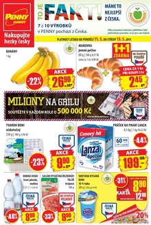 akční leták Penny Market 11.5.2015-13.5.2015