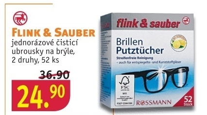 Ubrousky na cisteni bryli flink sauber