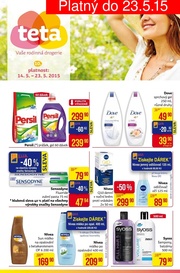 akční leták Teta drogerie 14.5.2015-23.5.2015