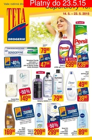 akční leták Teta drogerie 14.5.2015-23.5.2015