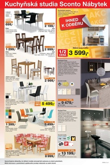 akční leták Sconto nábytek 13.5.2015-2.6.2015