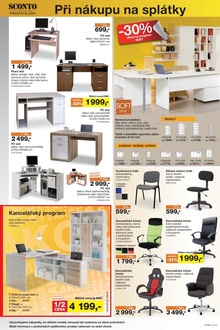 akční leták Sconto nábytek 13.5.2015-2.6.2015