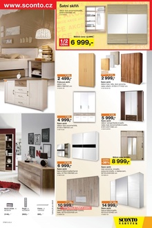 akční leták Sconto nábytek 13.5.2015-2.6.2015