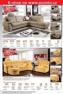 akční leták Sconto nábytek 13.5.2015-2.6.2015