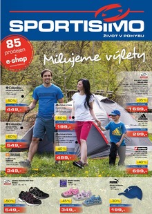 akční leták Sportisimo 14.5.2015-3.6.2015