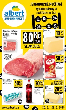 akční leták Albert 20.5.2015-26.5.2015