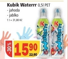 Voda ochucena waterrr kubik