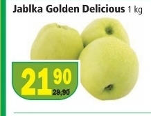 Jablka golden delicious