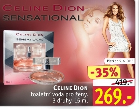Toaletni voda celine dion - ROSSMANN akcniletaky.com