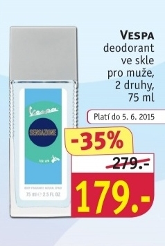 Deodorant parfemovany pansky vespa