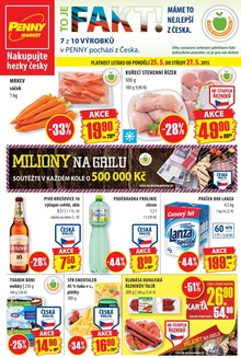 akční leták Penny Market 25.5.2015-27.5.2015