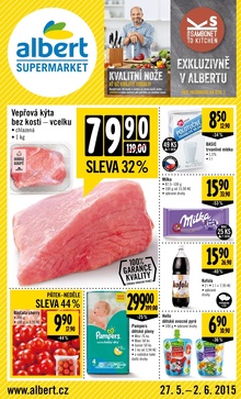 akční leták Albert 27.5.2015-2.6.2015