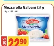 Syr mozzarella galbani