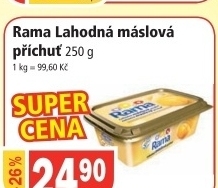 Margarin maslova prichut rama
