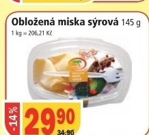 Miska oblozena palma