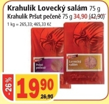 Salam lovecky krahulik