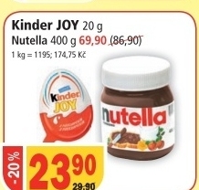 Kinder joy s prekvapenim