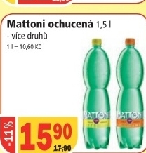 Voda ochucena mattoni