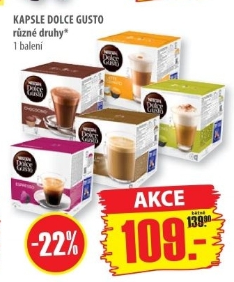 Kapsle dolce gusto nescafe - Penny Market akcniletaky.com