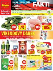 akční leták Penny Market 11.6.2015-17.6.2015