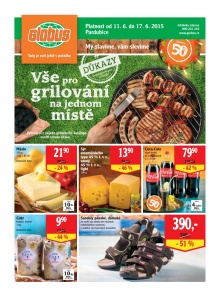 akční leták Globus 11.6.2015-17.6.2015