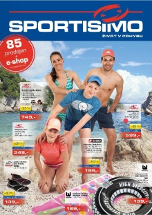akční leták Sportisimo 11.6.2015-1.7.2015