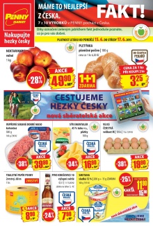 akční leták Penny Market 15.6.2015-17.6.2015