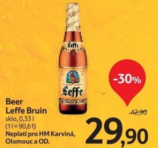 Pivo leffe bruin